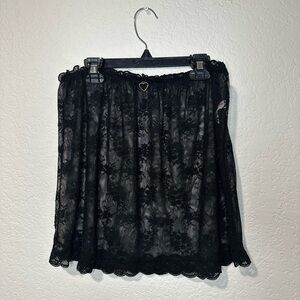 Colsie Black Lace Garment